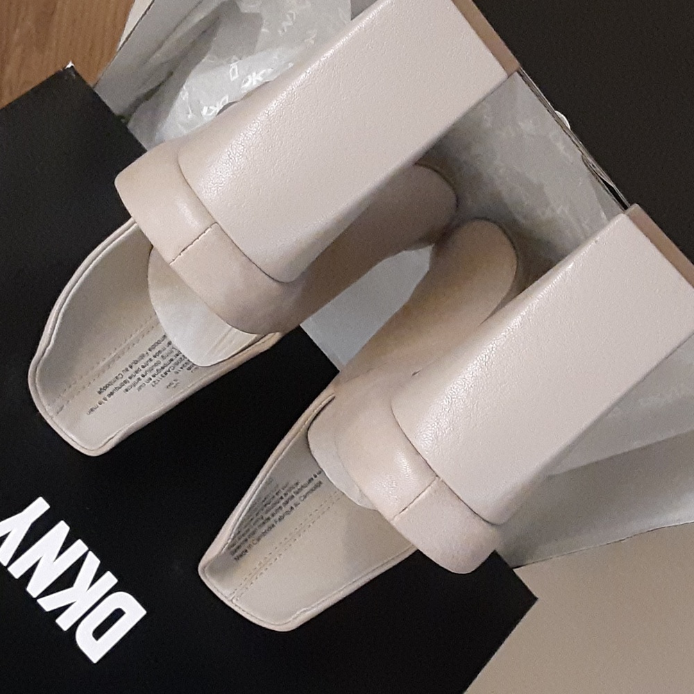 DKNY Peep Toe Mule - Picture 3 of 5